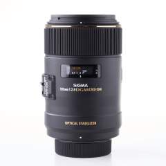 Sigma 105mm f/2.8 EX DG OS HSM Macro (Nikon) (käytetty)