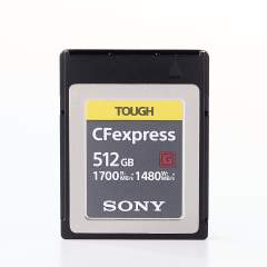 Sony 512GB CFexpress Type B Tough -muistikortti (käytetty) (sis. ALV)