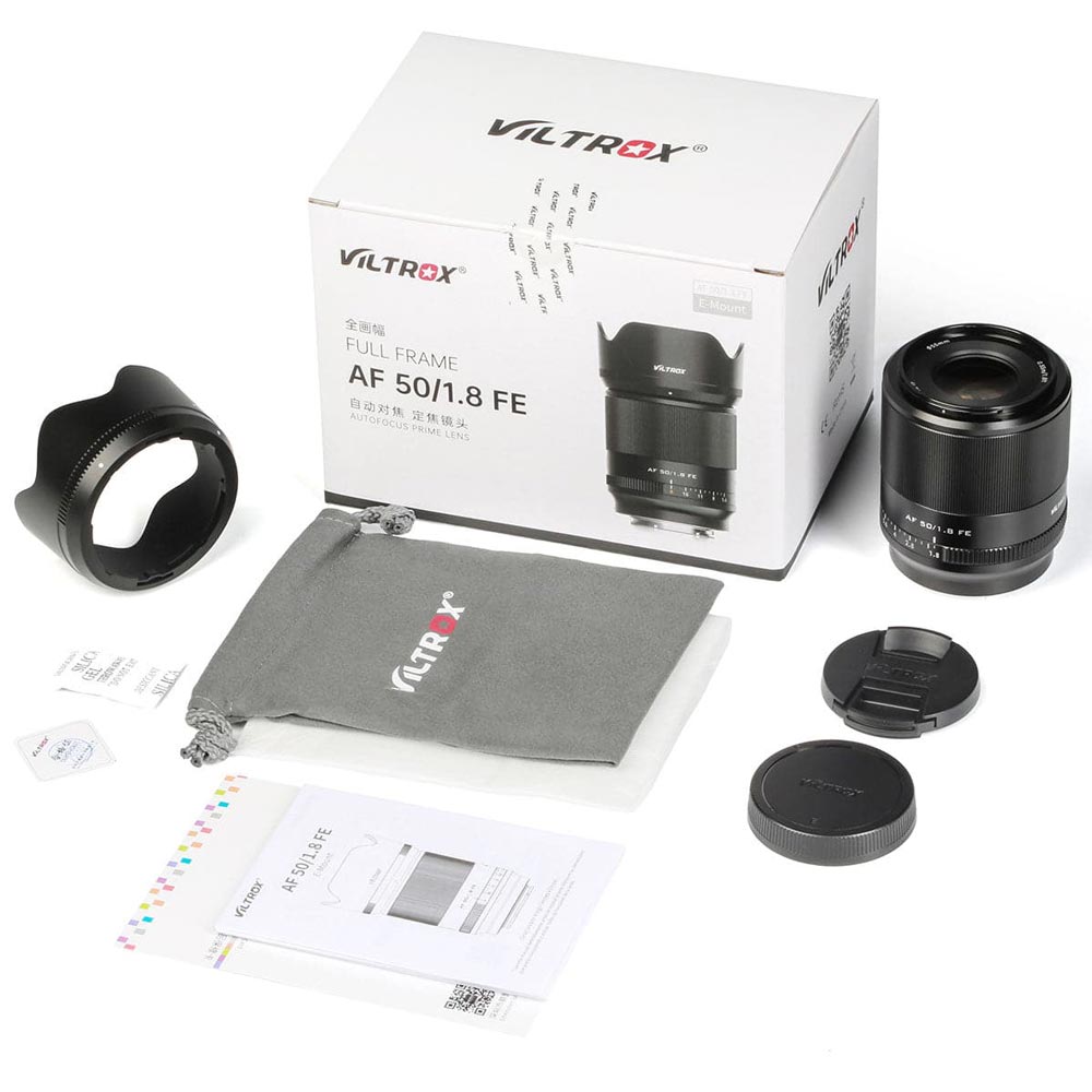 Viltrox 50mm f/1.8 AF (Sony FE) -objektiivi