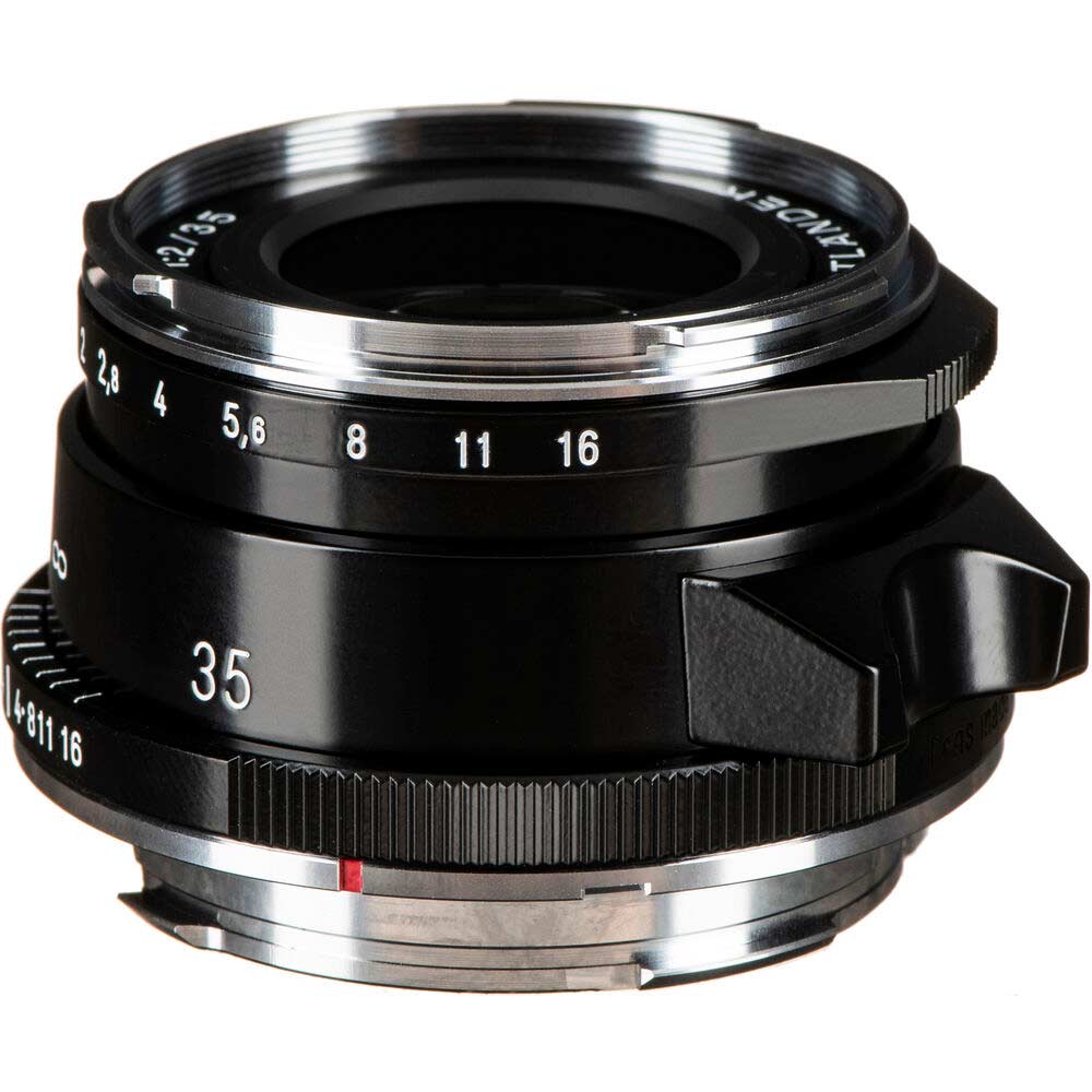 Voigtländer VM 35mm f/2.0 Ultron asph. II (Leica M) -objektiivi - Musta